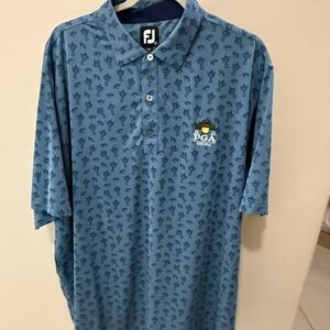 FootJoy Blue Men's Polo Shirt